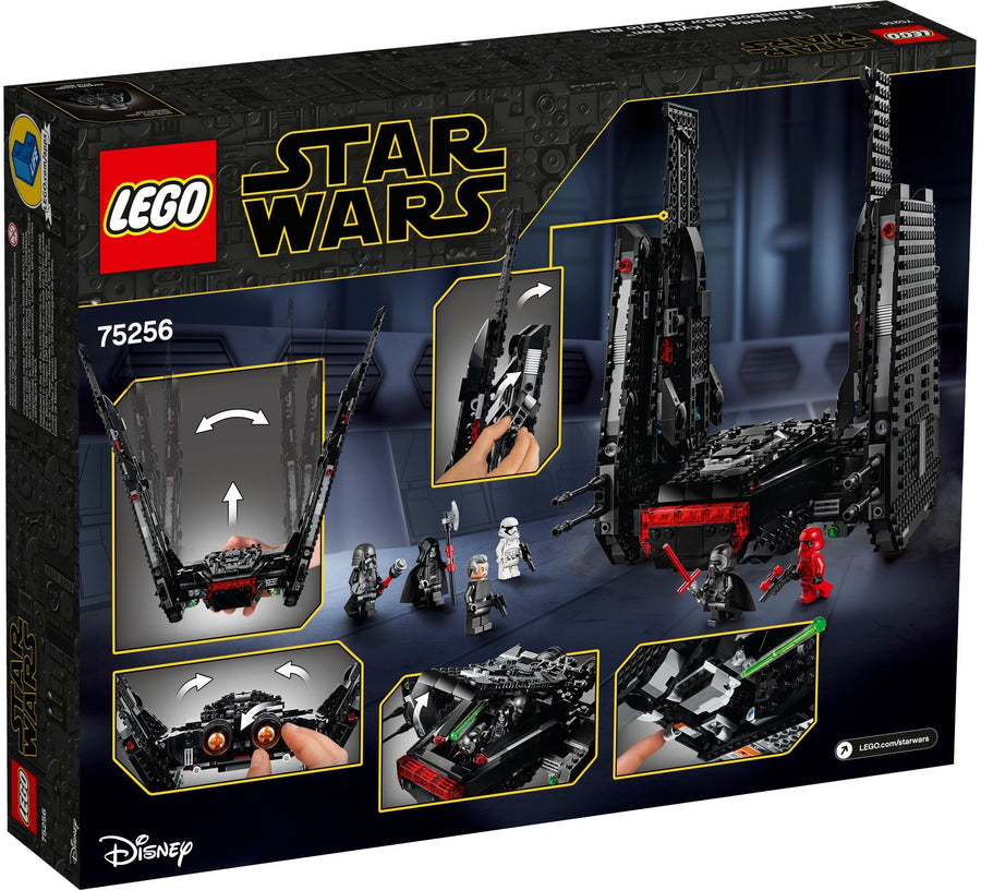 LEGO Kylo Ren's Shuttle 75256 – Retired & Sealed