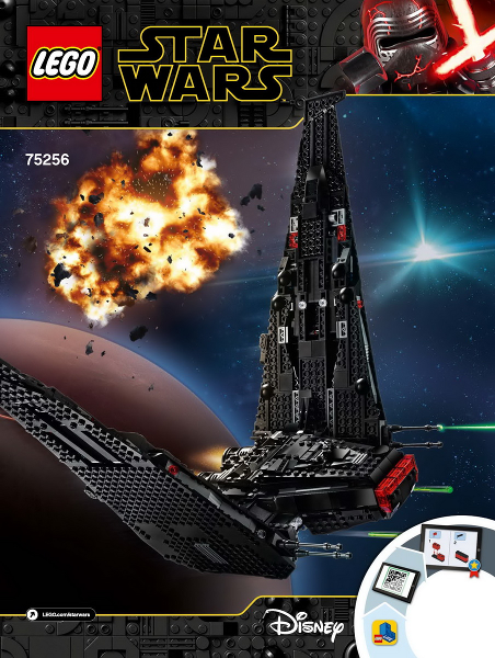 LEGO Kylo Ren's Shuttle 75256 – Retired & Sealed