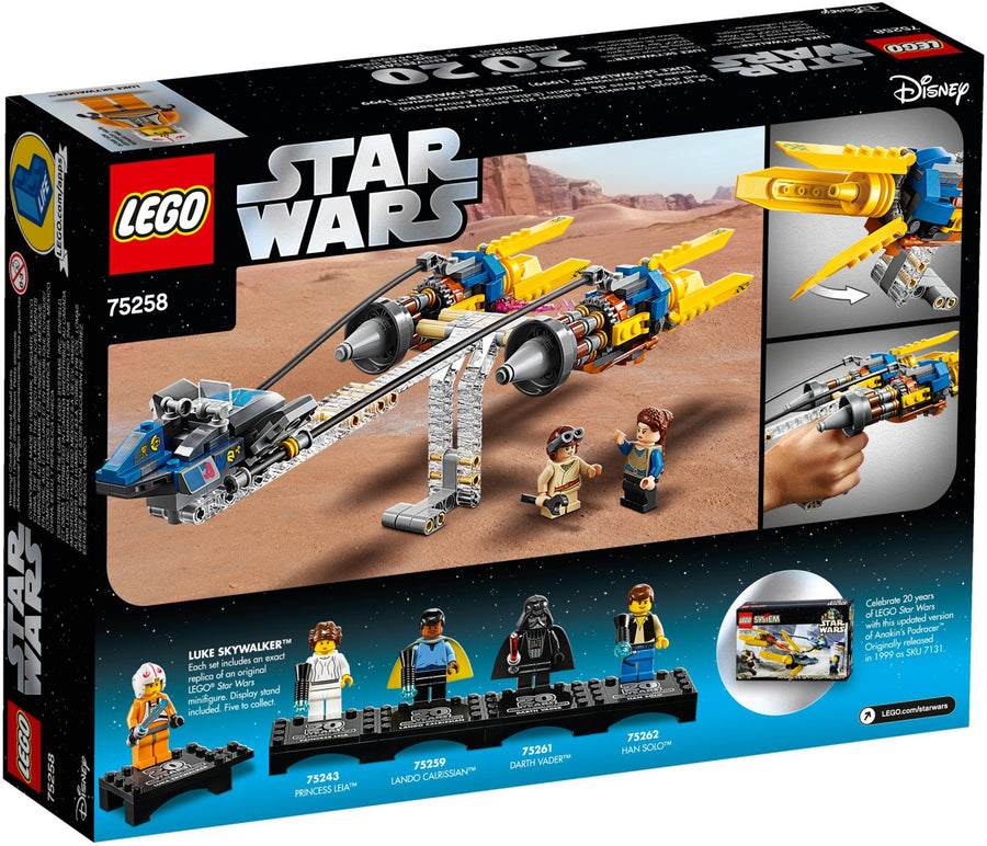 LEGO Anakin's Podracer – 20th Anniversary Edition 75258 – Retired & Sealed