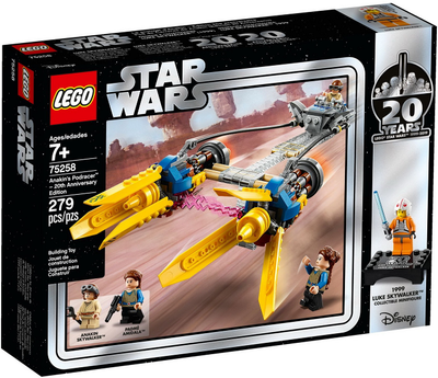 LEGO Anakin's Podracer – 20th Anniversary Edition 75258 – Retired & Sealed