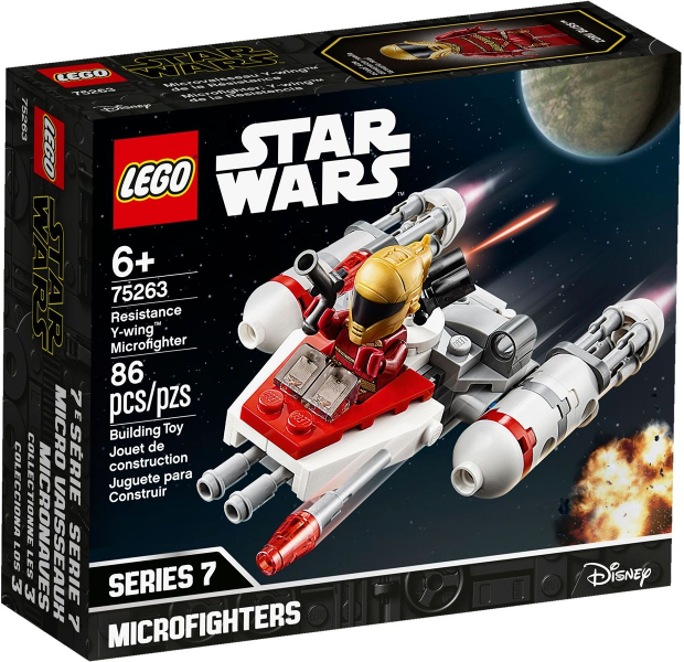 LEGO 75263 Resistance Y-wing Microfighter 75263 sealed box front
