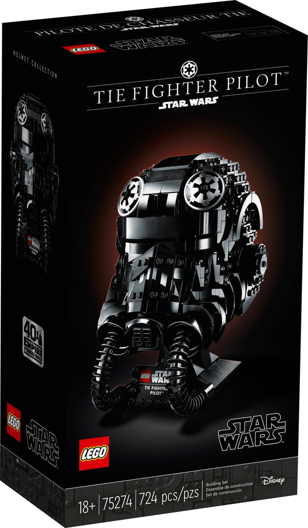 LEGO 75274 Star Wars TIE Fighter Pilot Helmet 75274 sealed box front