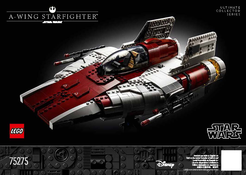 LEGO A-Wing Starfighter 75275 – Retired & Sealed