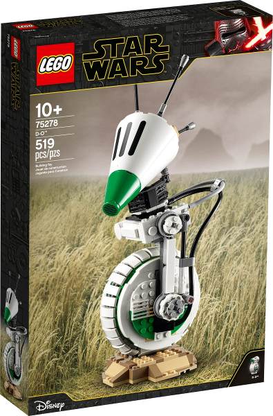 LEGO Star Wars D-O Droid Collectable 75278 – Retired & Sealed
