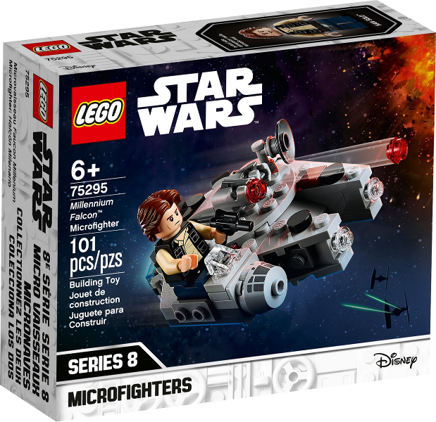 LEGO Star Wars Millennium Falcon Microfighter Toy with 75295 – Retired & Sealed