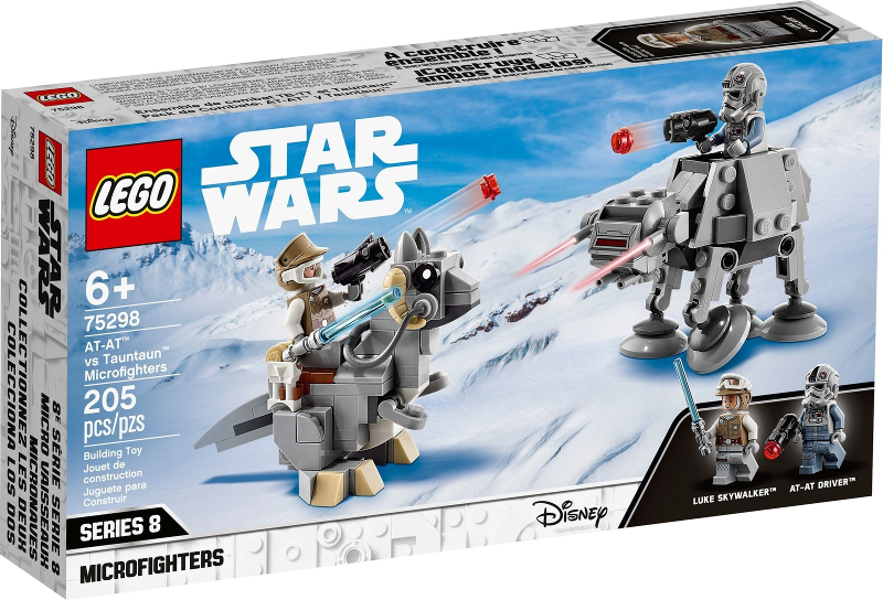 LEGO Star Wars AT-AT vs. Tauntaun Microfighters 75298 – Retired & Sealed