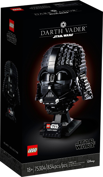 LEGO 75304 Star Wars Darth Vader HelmetMask Display 75304 sealed box front