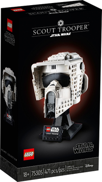 LEGO 75305 Scout Trooper Helmet 75305 sealed box front