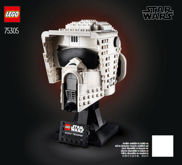 LEGO Scout Trooper Helmet 75305 – Retired & Sealed