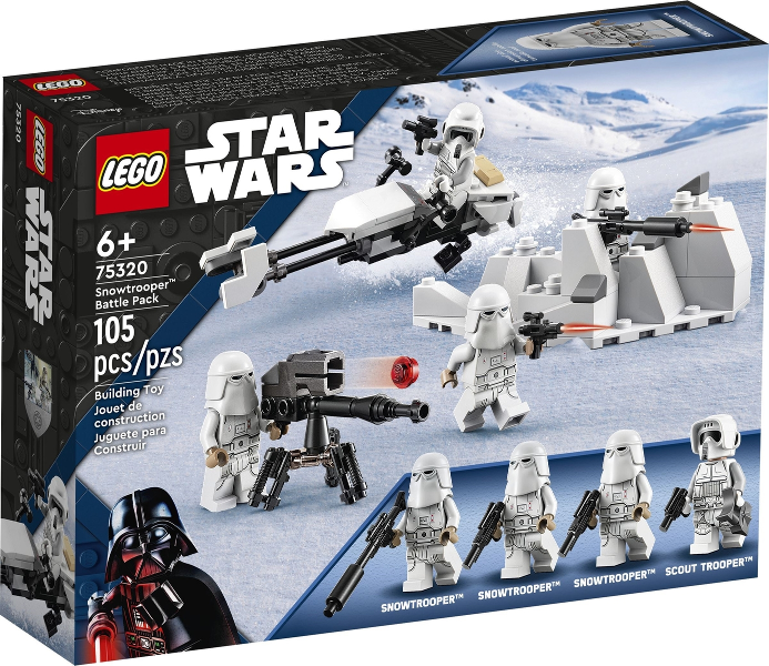 LEGO Star Wars Snowtrooper Battle Pack Set with 4 75320 – Retired & Sealed