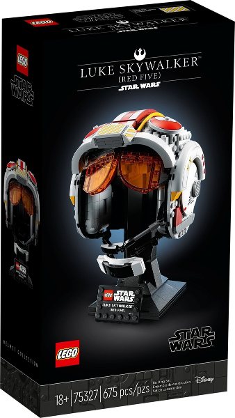 LEGO Luke Skywalker (Red Five) Helmet 75327 – Retired & Sealed