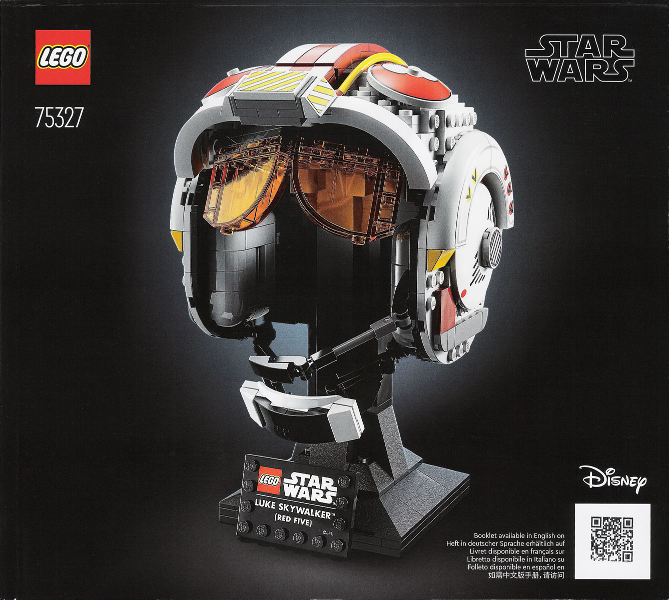 LEGO Luke Skywalker (Red Five) Helmet 75327 – Retired & Sealed