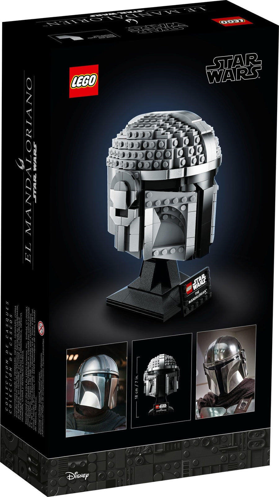 LEGO The Mandalorian Helmet 75328 – Retired & Sealed