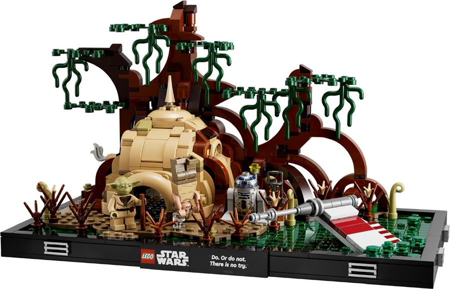 LEGO Dagobah Jedi Training Diorama 75330 – Retired & Sealed