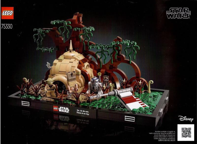 LEGO Dagobah Jedi Training Diorama 75330 – Retired & Sealed