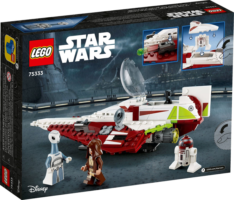 LEGO Obi-Wan Kenobi's Jedi Starfighter 75333 – Sealed UK Stock