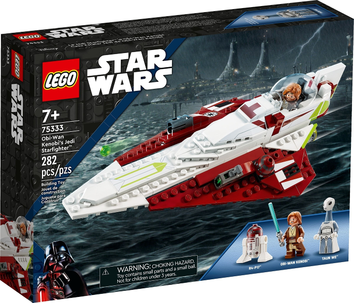 LEGO Star Wars Obi-Wan Kenobi’s Jedi Starfighter, 75333 – Retired & Sealed