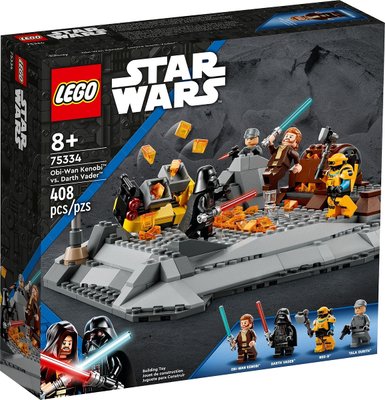 LEGO Obi-Wan Kenobi vs. Darth Vader 75334 – Retired & Sealed