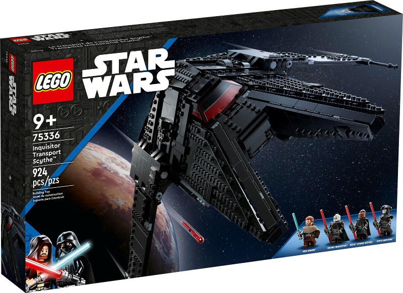 LEGO Star Wars Inquisitor Transport Scythe, Buildable 75336 – Retired & Sealed