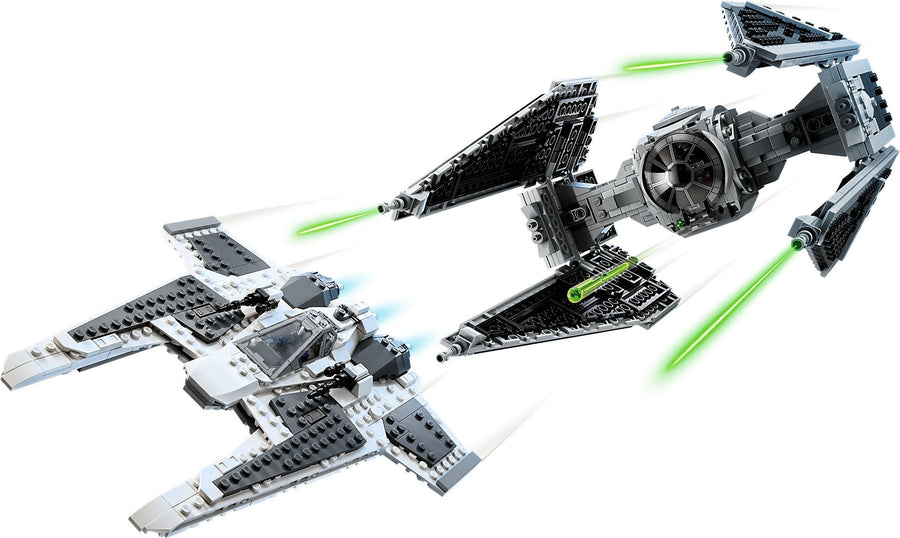 LEGO Mandalorian Fang Fighter vs TIE Interceptor 75348 – Retired & Sealed