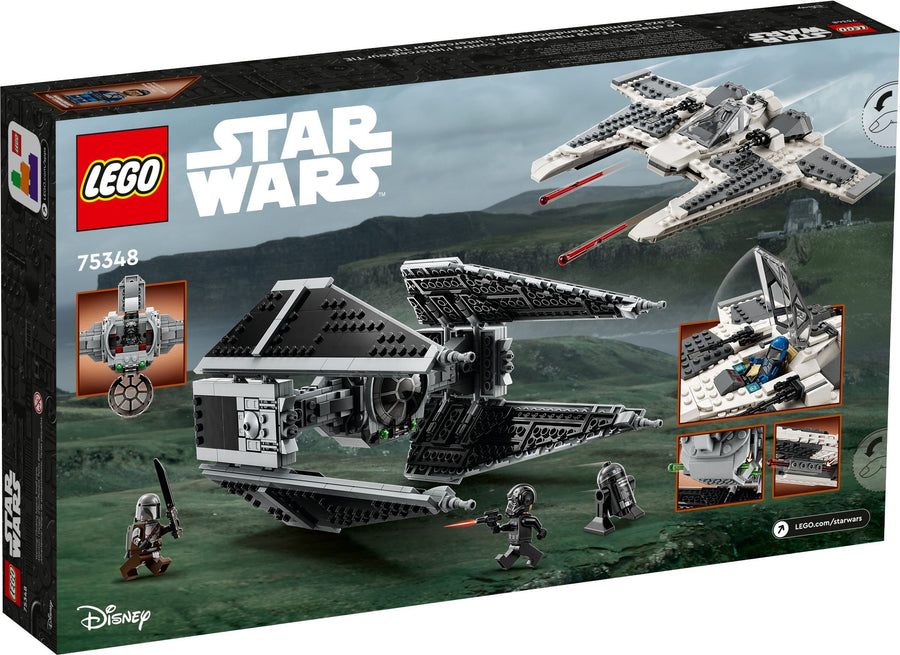 LEGO Mandalorian Fang Fighter vs TIE Interceptor 75348 – Retired & Sealed