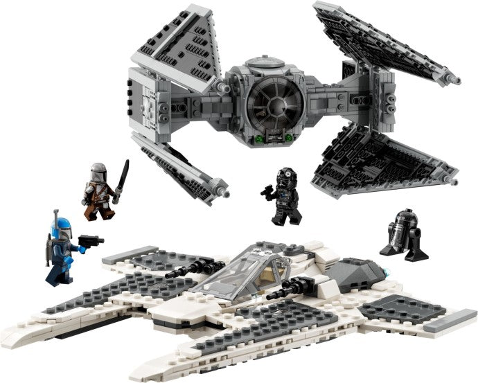 LEGO Mandalorian Fang Fighter vs TIE Interceptor 75348 – Retired & Sealed