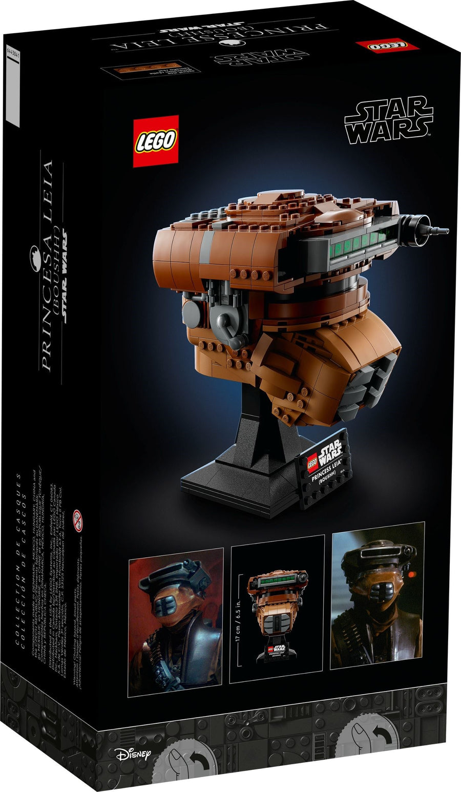 LEGO Princess Leia (Boushh) Helmet 75351 – Retired & Sealed