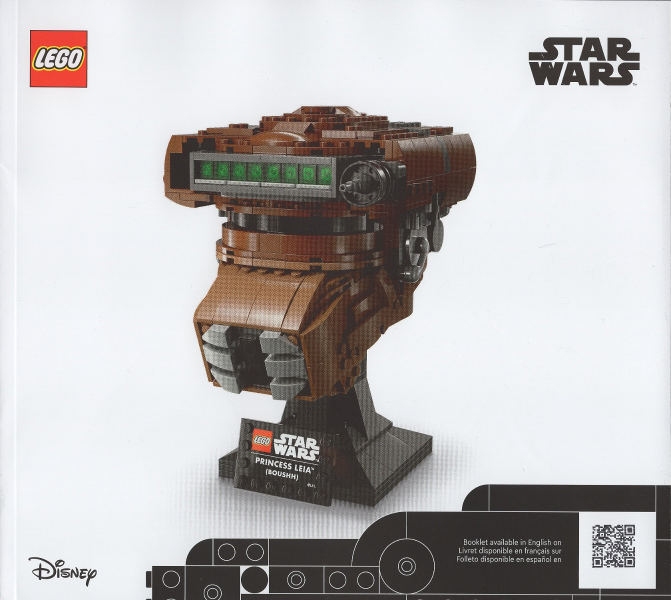 LEGO Princess Leia (Boushh) Helmet 75351 – Retired & Sealed