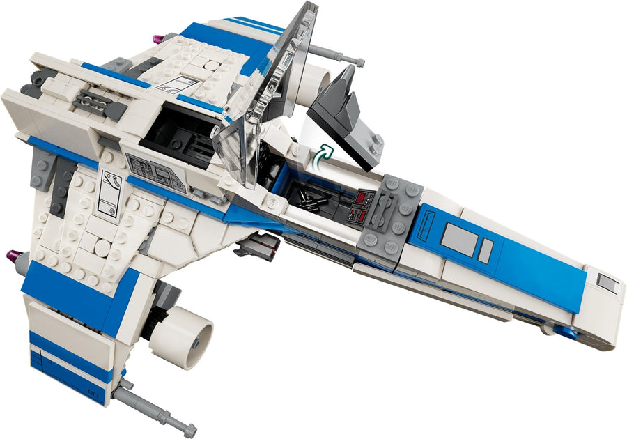 LEGO New Republic E-wing vs. Shin Hati's Starfighter 75364 – Retired & Sealed