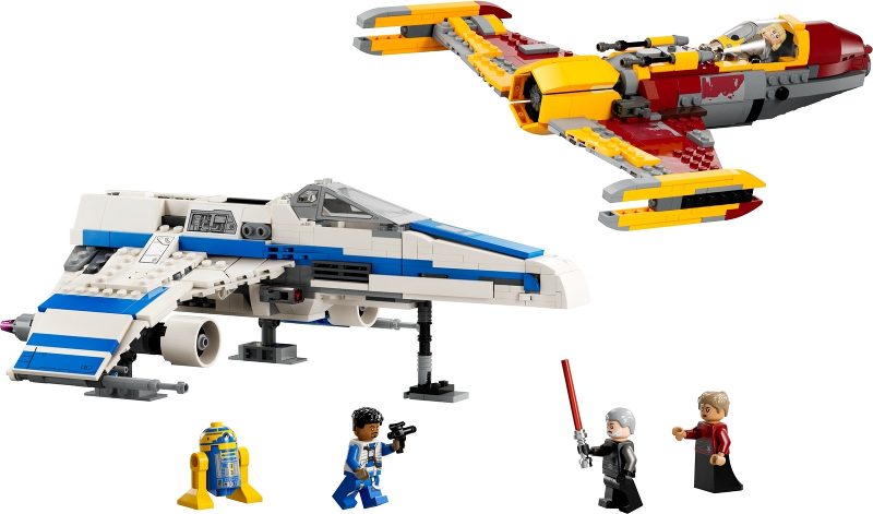 LEGO New Republic E-wing vs. Shin Hati's Starfighter 75364 – Retired & Sealed
