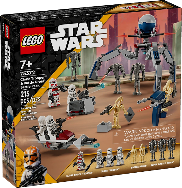 LEGO Clone Trooper & Battle Droid Battle Pack 75372 – Sealed UK Stock