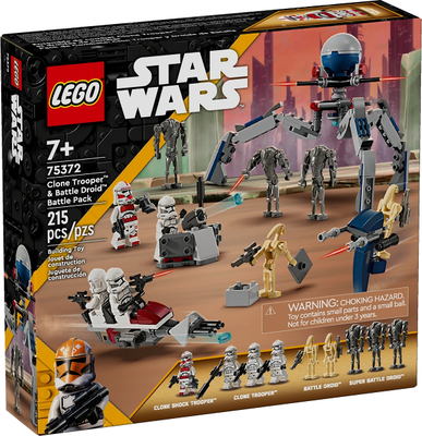 LEGO Clone Trooper & Battle Droid Battle Pack 75372 – Sealed UK Stock