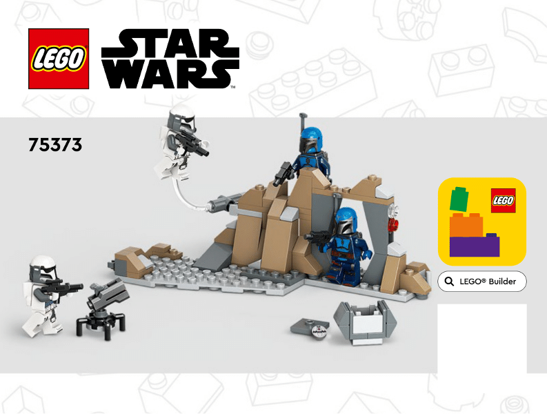 LEGO Ambush on Mandalore Battle Pack 75373 – Sealed UK Stock