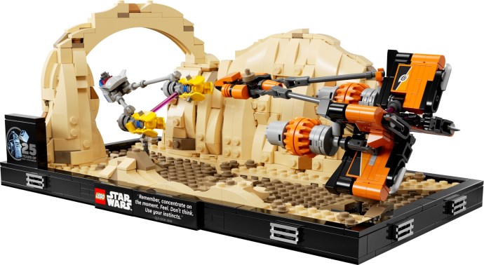 LEGO Mos Espa Podrace Diorama 75380 – Retired & Sealed