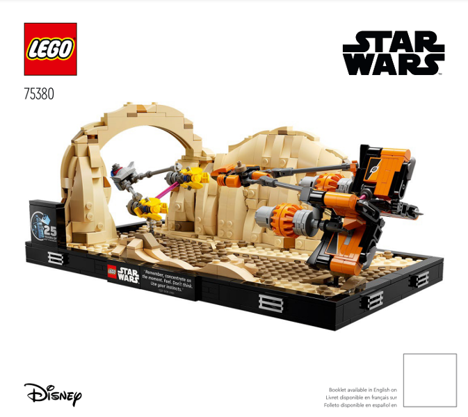 LEGO Mos Espa Podrace Diorama 75380 – Retired & Sealed