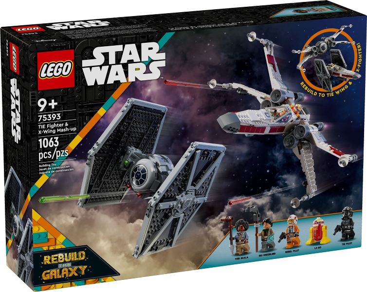 LEGO TIE Fighter & X-Wing Mash-up 75393 – Retired & Sealed