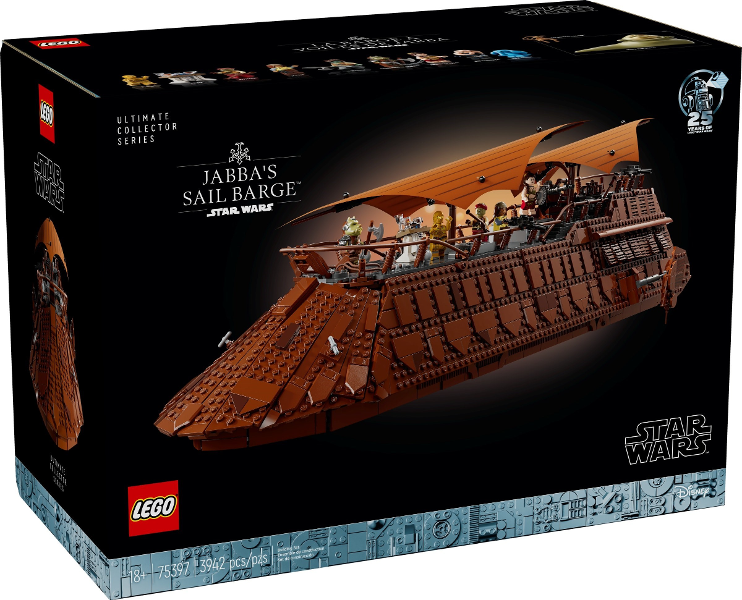 LEGO Jabba's Sail Barge 75397 – Sealed UK Stock