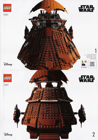 LEGO 75397 Jabba's Sail Barge 75397 sealed box view 3