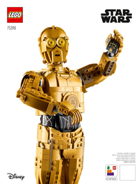 LEGO 75398 Buildable C-3PO 75398 sealed box view 3