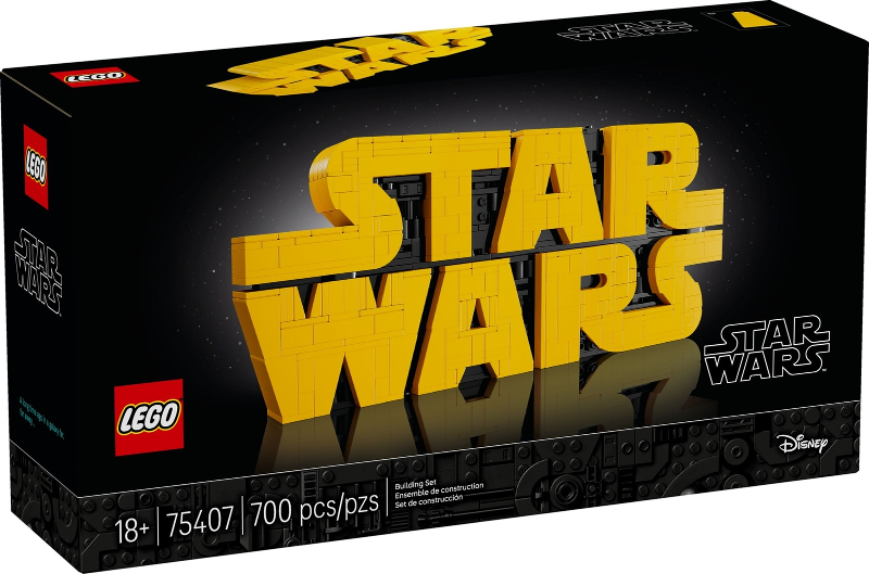 LEGO 75407 Brick-Built Star Wars Logo 75407 sealed box front