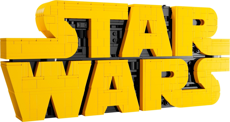 LEGO Brick-Built Star Wars Logo 75407 – Sealed UK Stock