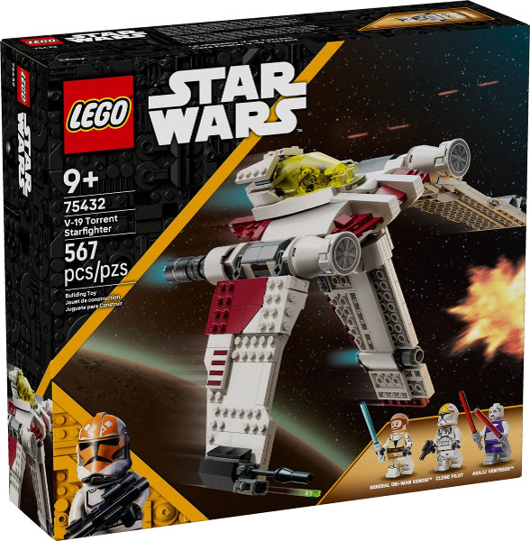LEGO 75432 V-19 Torrent Starfighter 75432 sealed box front