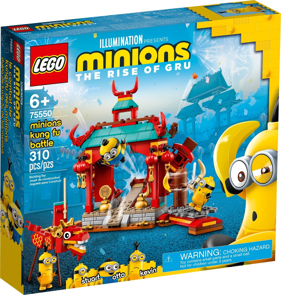 LEGO Minions Kung Fu Battle 75550 – Retired & Sealed