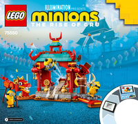 LEGO 75550 Minions Kung Fu Battle 75550 sealed box view 3