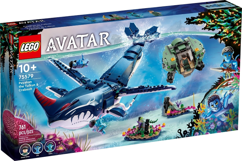 LEGO Avatar Payakan the Tulkun & Crabsuit Buildable 75579 – Retired & Sealed