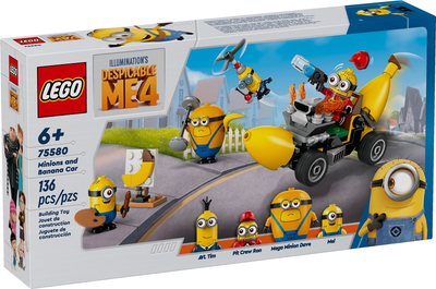 LEGO Minions and Banana Car 75580 – Sealed UK Stock