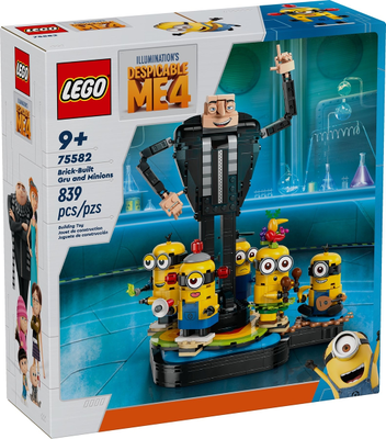LEGO Brick-Built Gru and Minions 75582 – Sealed UK Stock