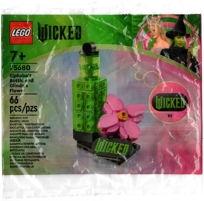 LEGO Elphaba's Bottle and Glinda's Flower 75680 – Sealed UK Stock