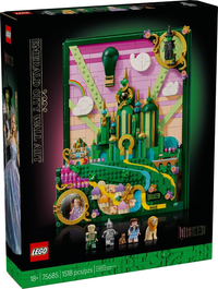 LEGO 75685 Emerald City Wall Art 75685 sealed box front
