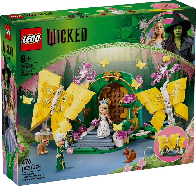 LEGO 75688 Glinda’s Wedding Day 75688 sealed box front